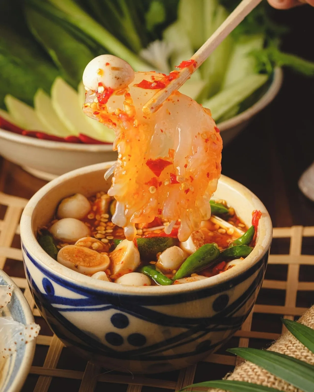 Sứa biển Sầm Sơn chấm chua cay